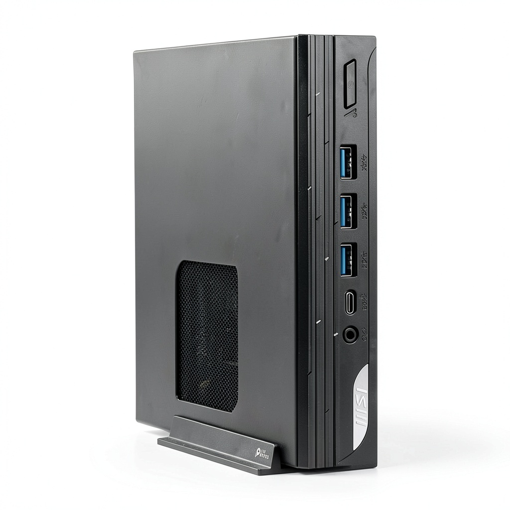 MSI PRO DP10 desktop setup on a modern desk