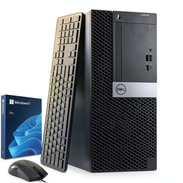 Dell OptiPlex Tower Desktop Intel Core i5 16GB RAM SSD HDD-0