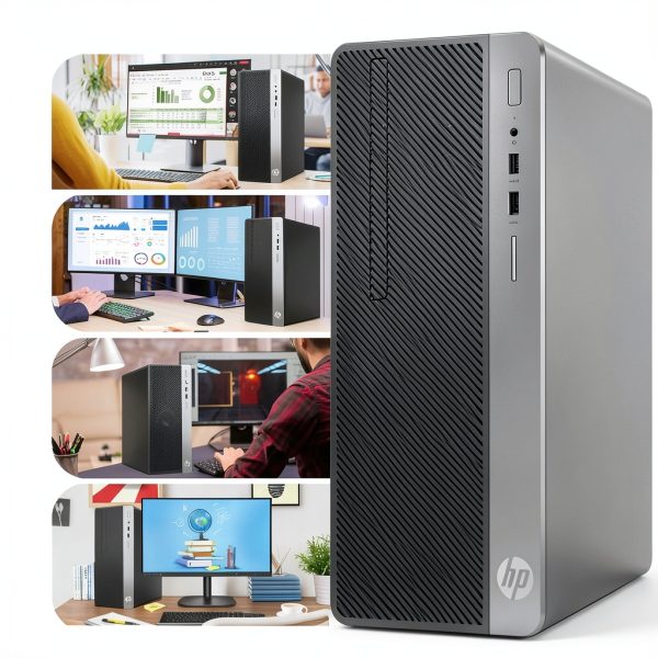 HP ProDesk 600 G3 Desktop Intel i7 16GB RAM SSD-5