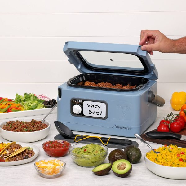 Presto Nomad Traveling Slow Cooker 8 Quart Portable-8