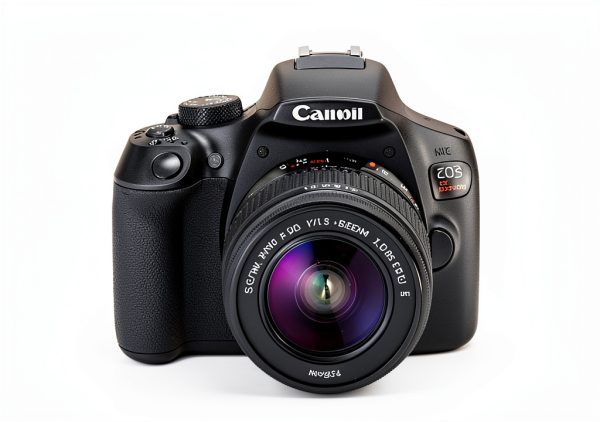 Canon EOS Rebel T6 DSLR Camera 18MP Wi-Fi 18-55mm Lens-6