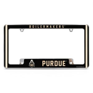 Team License Plate Frame Bold Design All Corner View-0