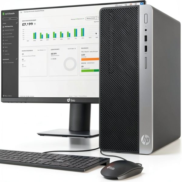 HP ProDesk 600 G5 Desktop Tower Intel i5 32GB RAM-0