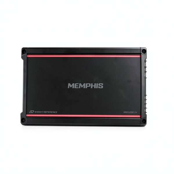Memphis Audio SRX1200.1V Amplifier Bass Boost LED Light-1