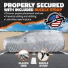 Mockins Car Cover All Weather Windproof Reflective-1
