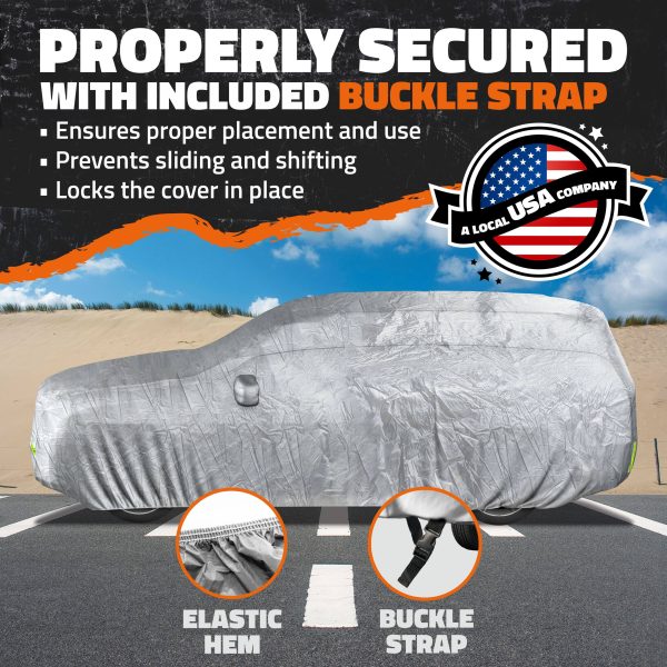 Mockins Car Cover All Weather Windproof Reflective-1