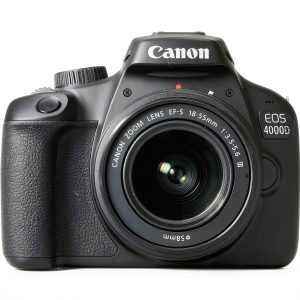 Canon EOS 4000D DSLR Camera Background Blur Interchangeable-0