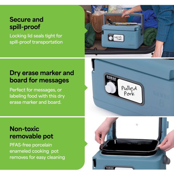 Presto Nomad Traveling Slow Cooker 8 Quart Portable-3