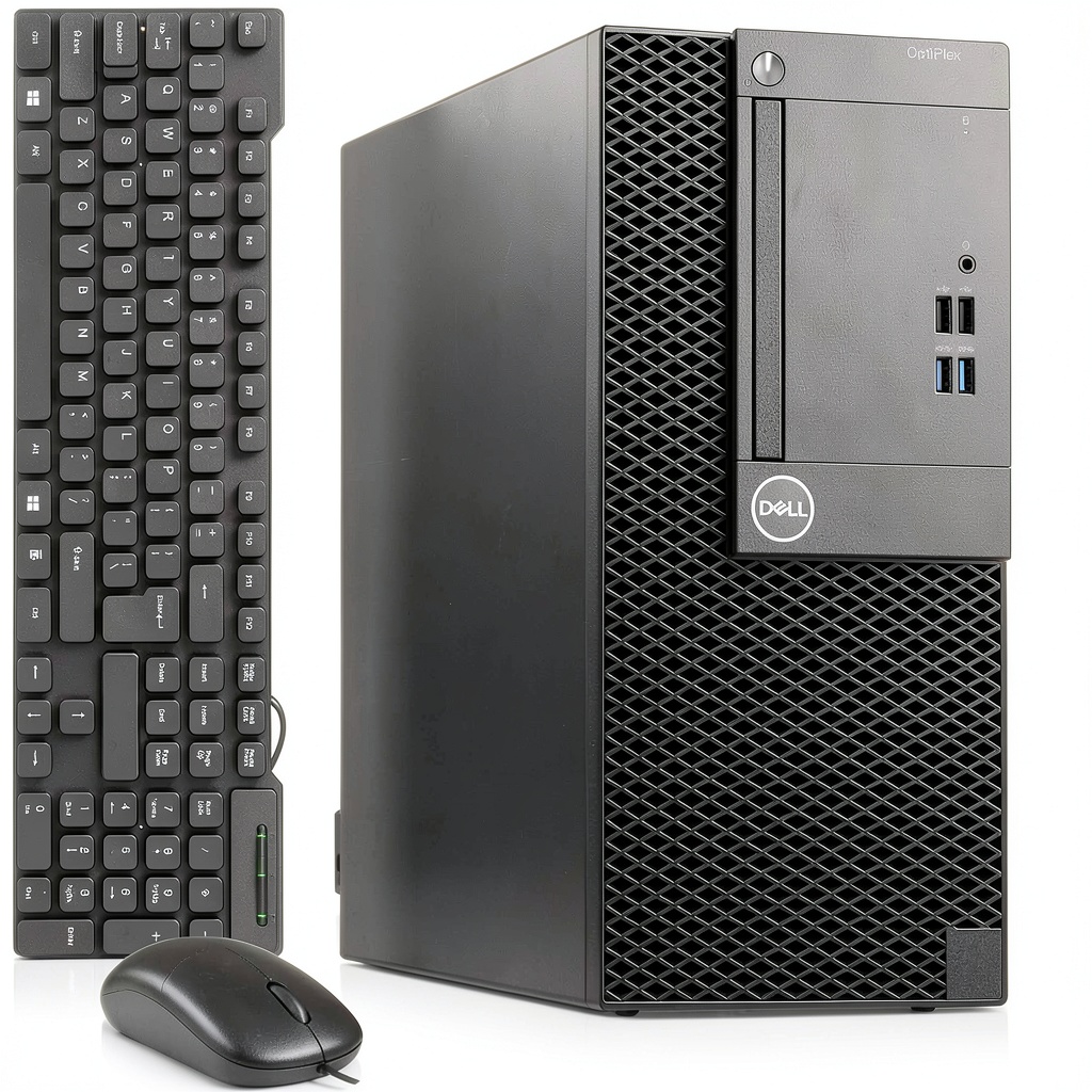 Dell Optiplex 3060 Tower Desktop PC on a modern office desk