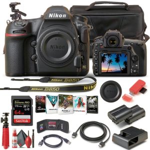 Nikon D850 DSLR Camera 45MP BSI CMOS Professional-0