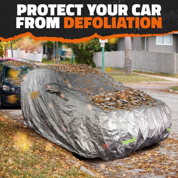 Mockins Car Cover 190T Polyester Zipper Door All Weather-6