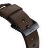 Modern Leather Apple Watch Strap Brown Black Lugs Horween-4