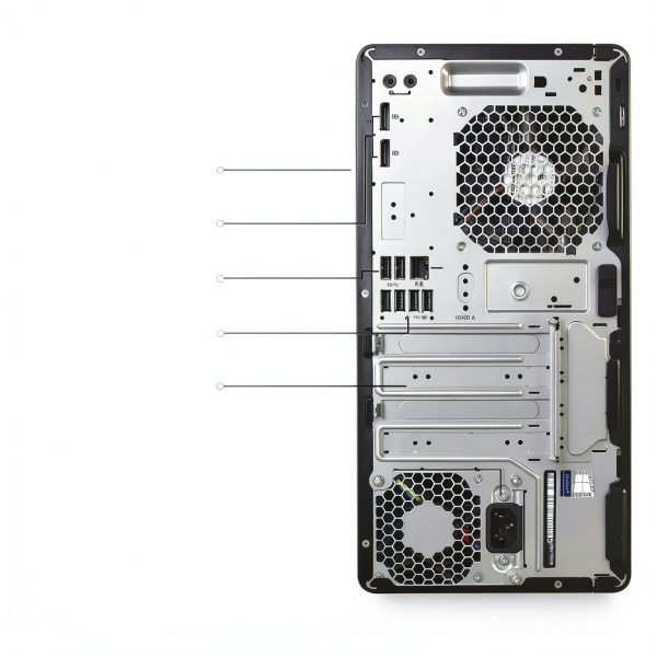 HP G4 Tower Computer Intel Core i5 8th Gen Business Desktop-3