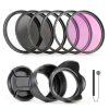 Neewer 58mm Lens Filter Kit UV CPL ND Set for Cameras-0