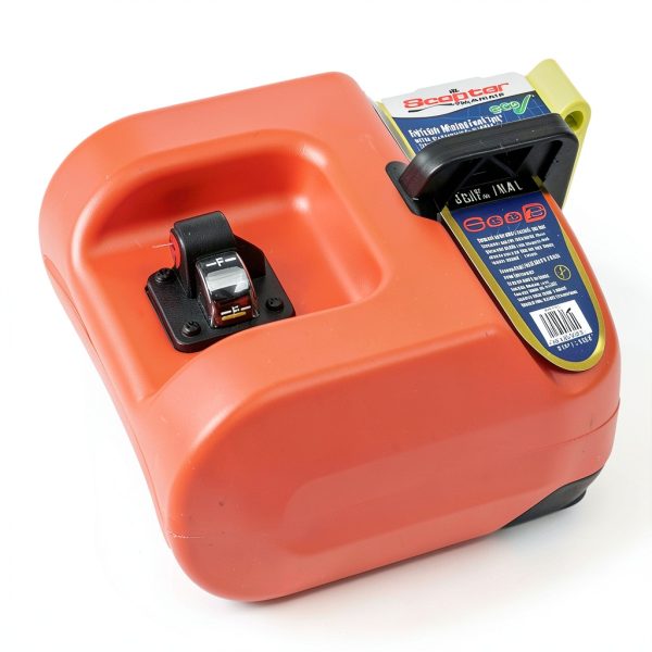 Scepter 6 Gallon Marine Fuel Tank Under Seat Portable-6