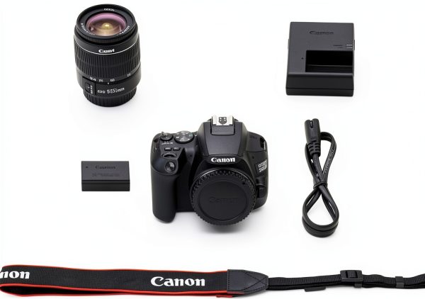 Canon EOS 250D DSLR Camera Bundle Black International-4