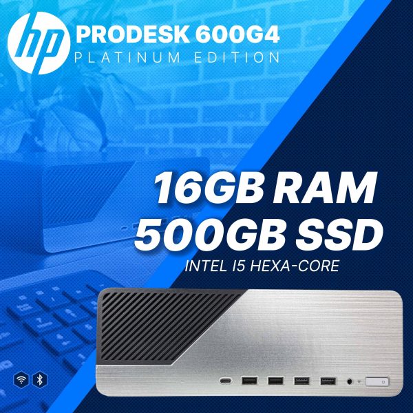 HP ProDesk 600G4 Desktop Platinum Edition i5 16GB RAM-2