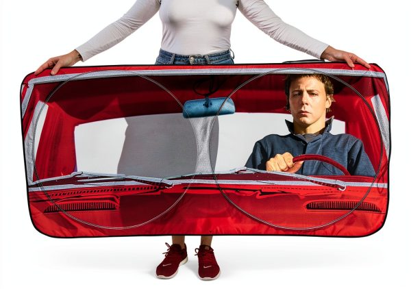 Toynk Halloween Sunshade Michael Myers Car Visor UV-2