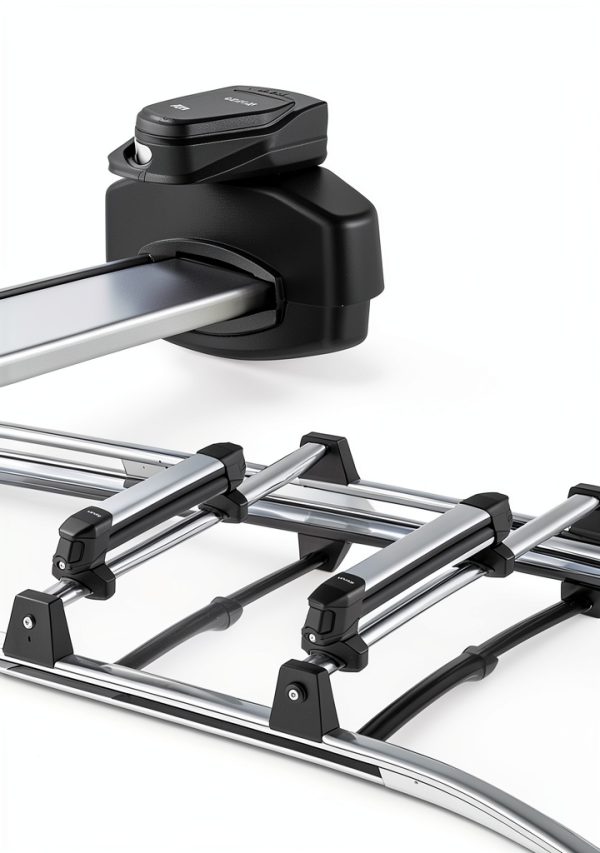 Pavo Ski Snowboard Roof Rack Large Capacity Anti-Theft Lock-2