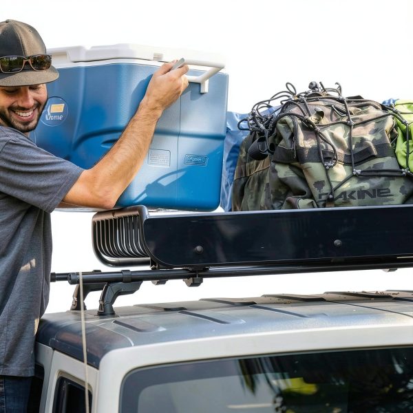 Yakima MegaWarrior Cargo Basket Steel Rooftop Storage-5