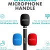 Movo WMX-HM2 Wireless Lavalier to Handheld Mic Grip-1