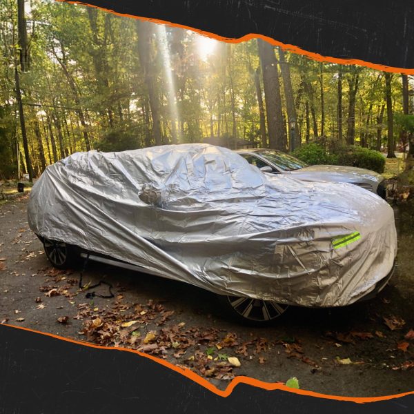 Mockins Car Cover 190T Polyester Zipper Door All Weather-8