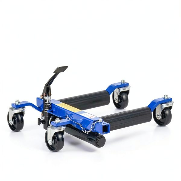 DURHAND Car Wheel Dolly Heavy Duty Steel Vehicle Mover-4