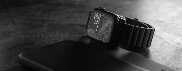 Nomad Black Steel Link Band for Apple Watch Secure Fit-7