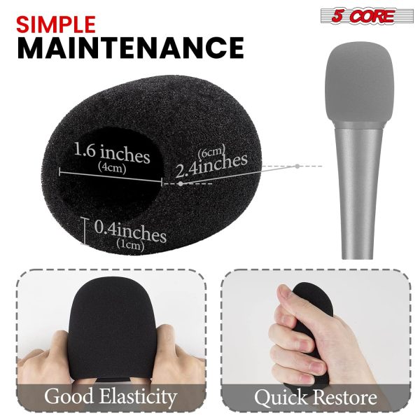 Pavo Microphone Windscreen Foam Cover Black Blue-2