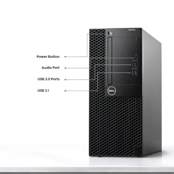 Dell Optiplex 3060 Tower Desktop PC Intel i5 8th Gen-4
