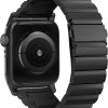 Nomad Black Steel Link Band for Apple Watch Secure Fit-6