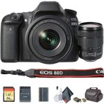 Canon EOS 80D DSLR Camera 24MP Sensor 45 Point AF-0