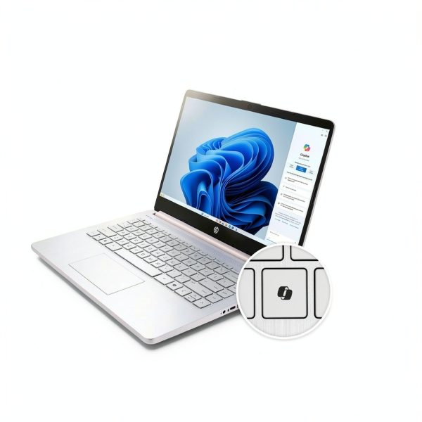 HP 14 Laptop Intel Celeron N4500 4GB Memory 64GB eMMC-6