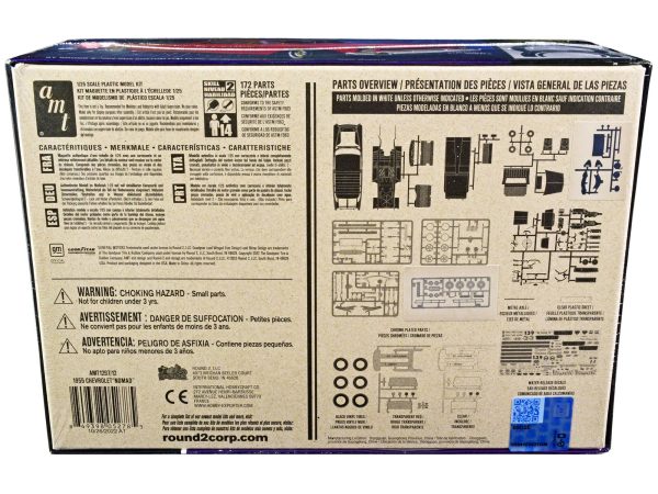 AMT 1955 Chevrolet Nomad Model Kit 3in1 Build Stock Drag-3