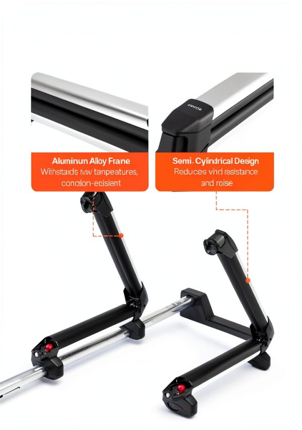 Pavo Ski Snowboard Roof Rack Large Capacity Anti-Theft Lock-5