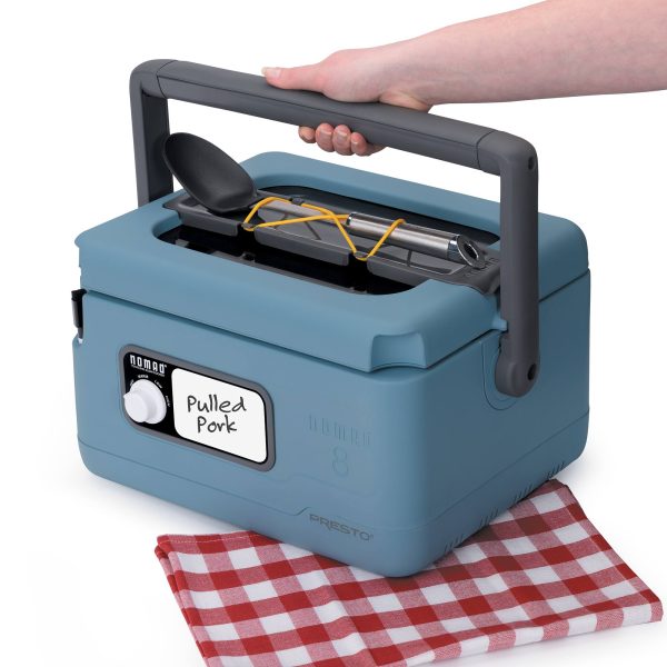 Presto Nomad Traveling Slow Cooker 8 Quart Portable-7