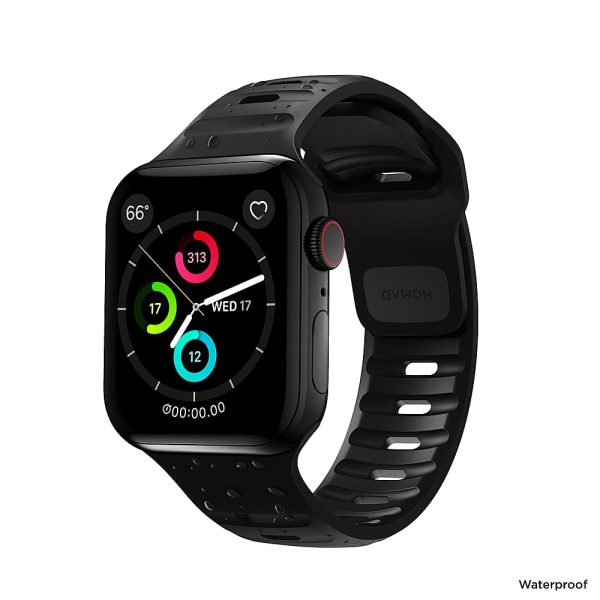 Apple Watch Sport Band FKM Rubber Athletic Design Workouts-2