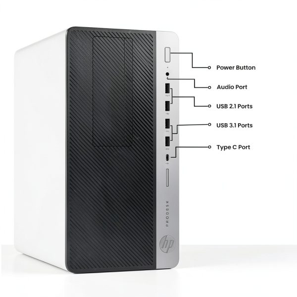 HP G4 Tower Computer Intel Core i5 8th Gen Business Desktop-2