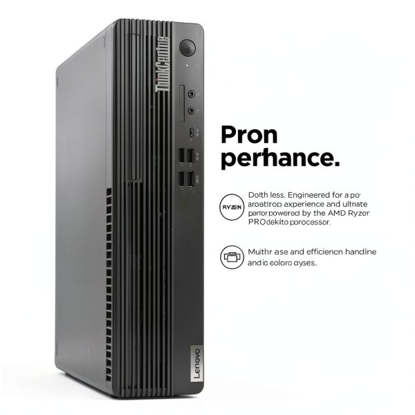 Lenovo ThinkCentre M75s Desktop Ryzen 7 PRO 16GB SSD-2