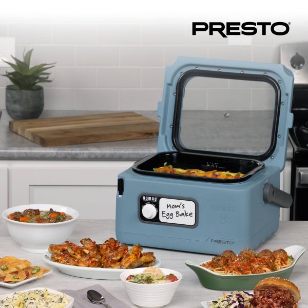 Presto Nomad Traveling Slow Cooker 8 Quart Portable-5