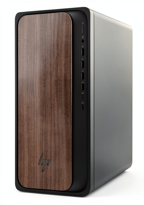 HP OmniDesk Desktop Ultra 7 8GB RAM 256GB SSD Dark Wood-3