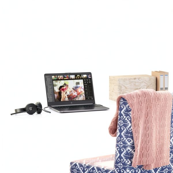 HP 14 Laptop Intel Celeron 4GB Memory 128GB eMMC Silver-8