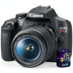Canon EOS Rebel T7 DSLR Camera 18 55mm Lens Kit-0