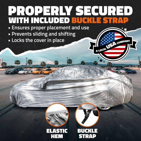 Mockins Car Cover Weatherproof Polyester All Weather-1