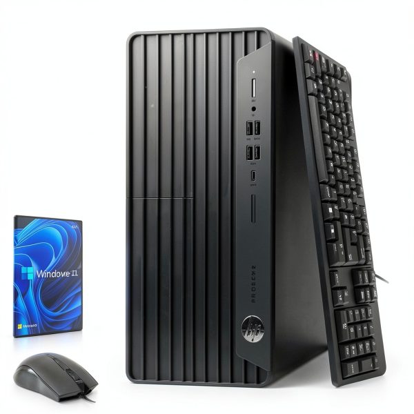 HP Refurbished G6 Desktop Intel i5 16GB RAM WiFi Win11-0